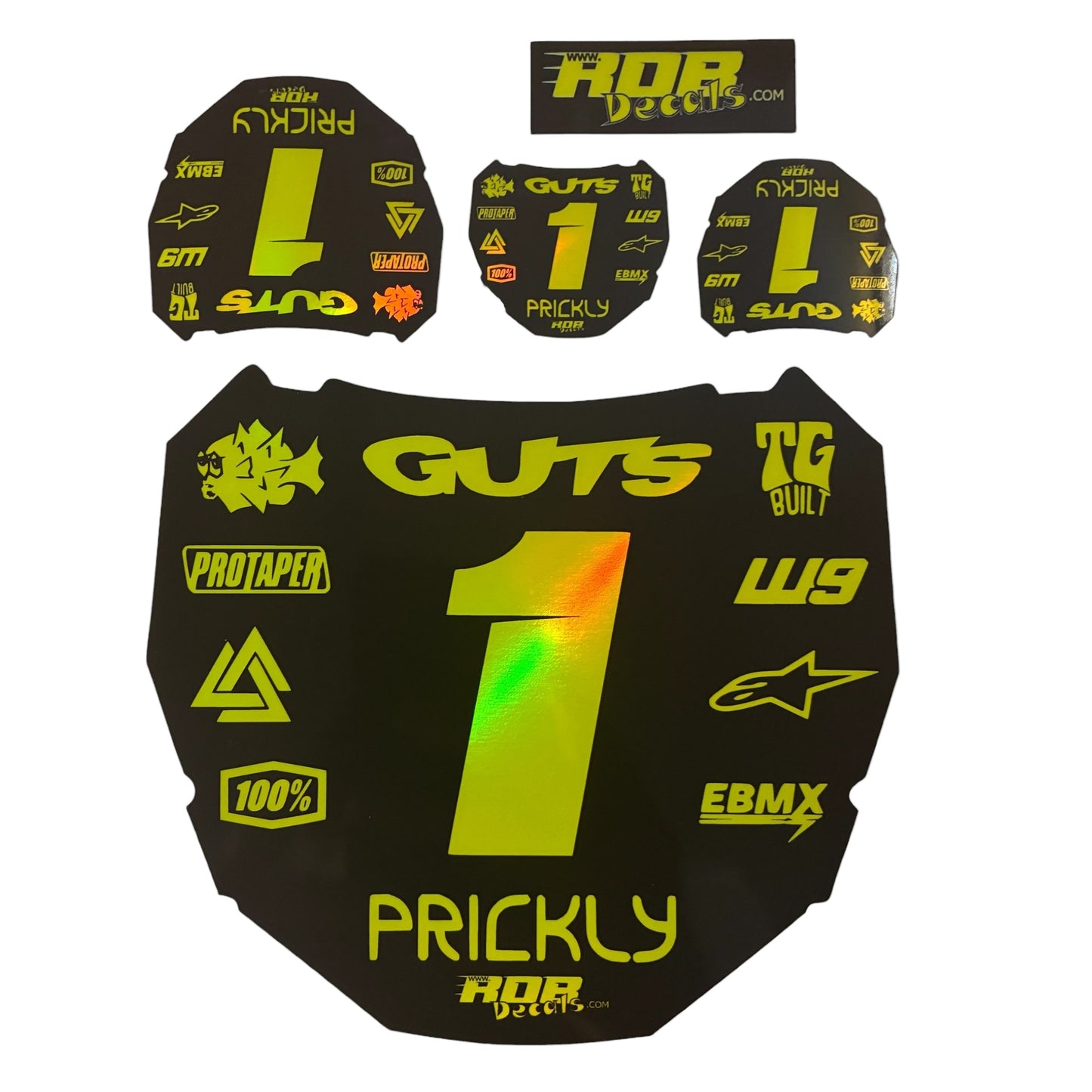 ODI Plate Decal π Choose Number & Color β 11 Logo Design