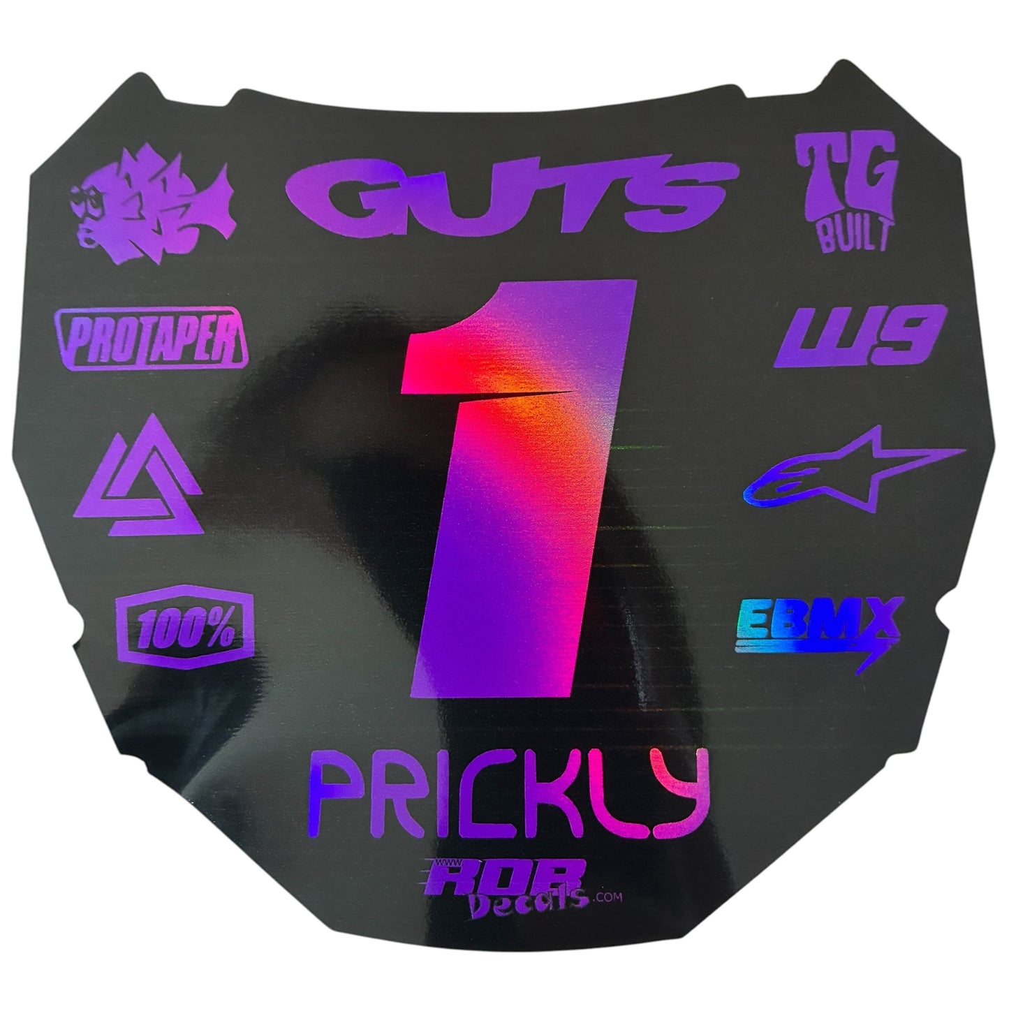 ODI Plate Decals - Metallics — 11 Logo Design