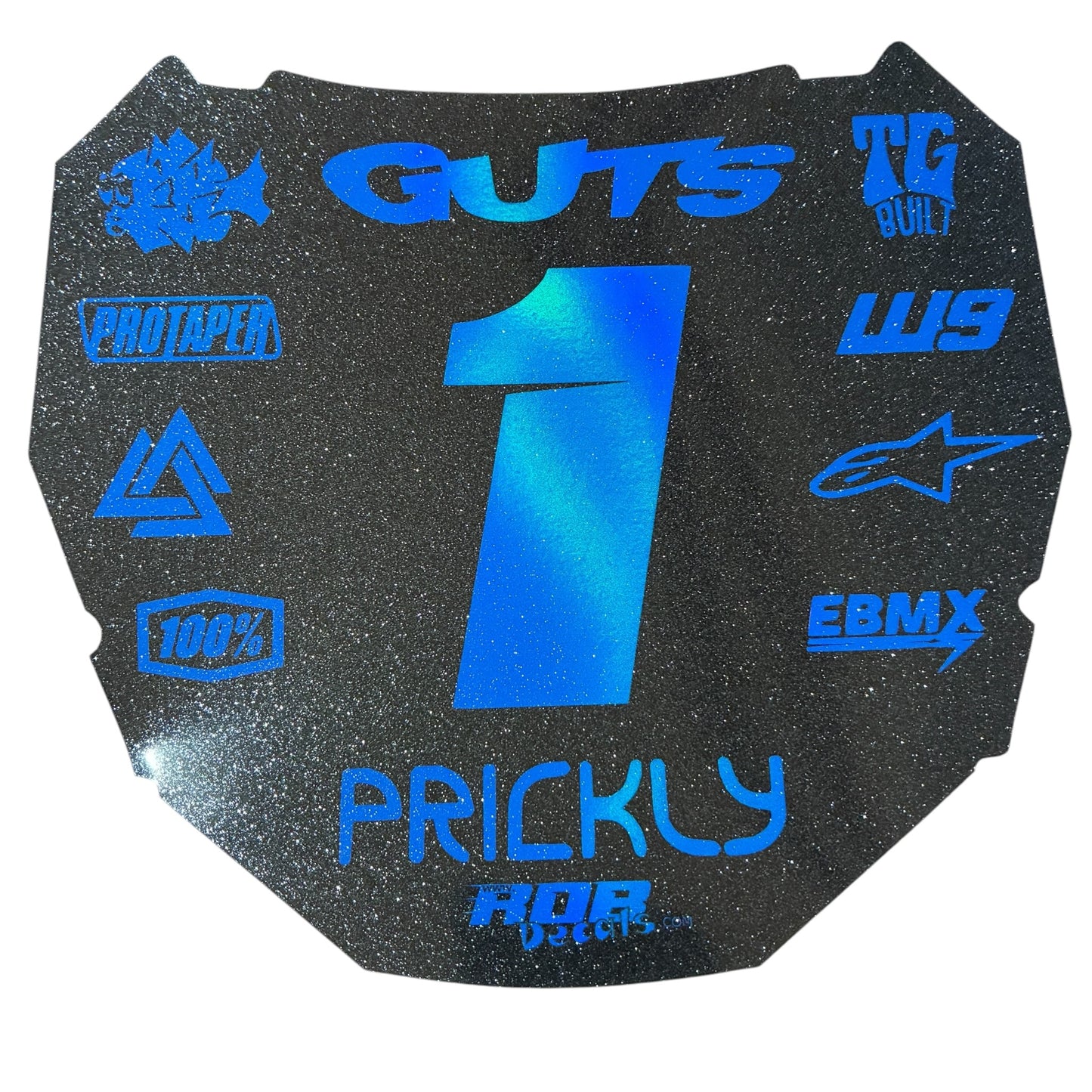 ODI Plate Decals - Metallics — 11 Logo Design