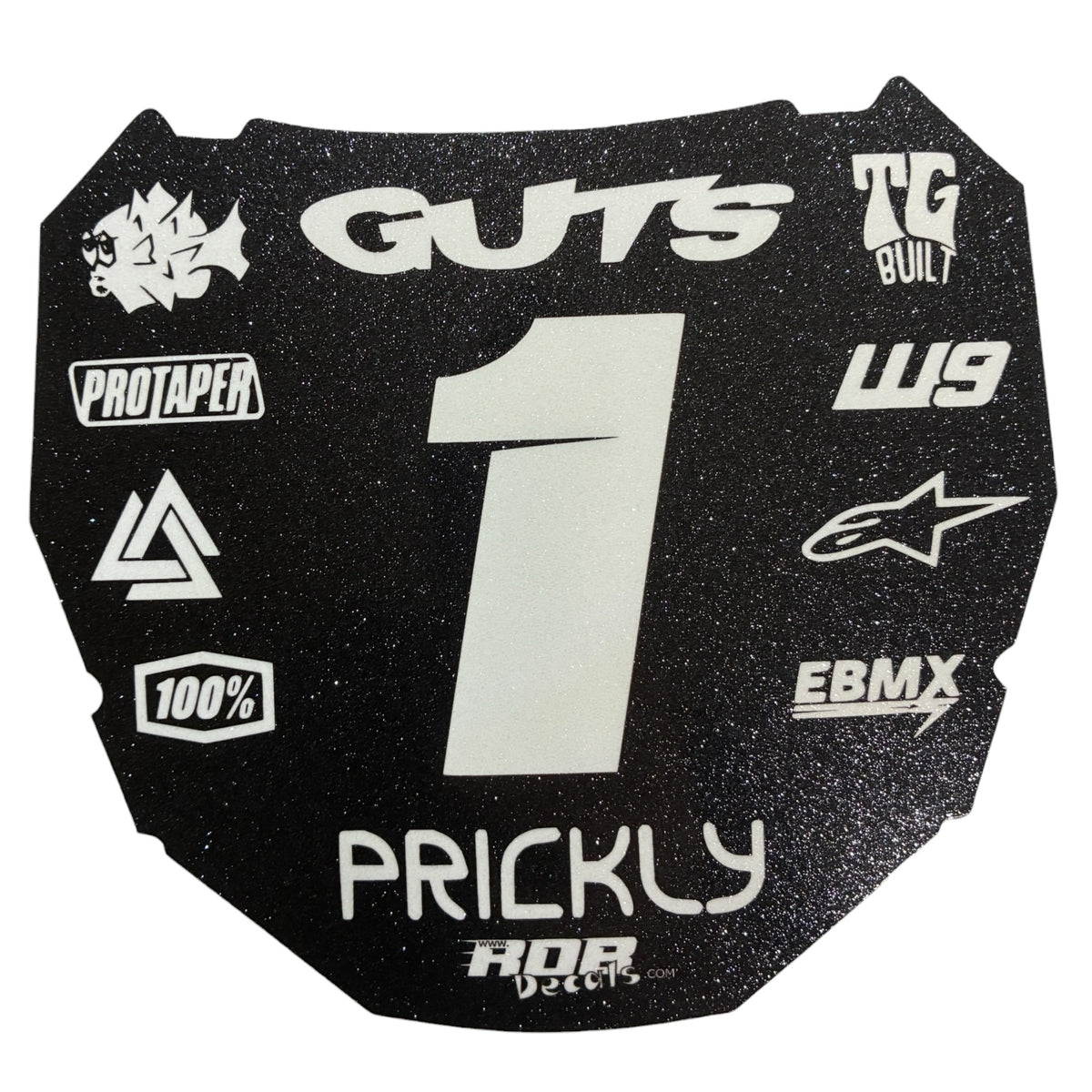 ODI Plate Decals - Solid Colors — 11 Logo Design