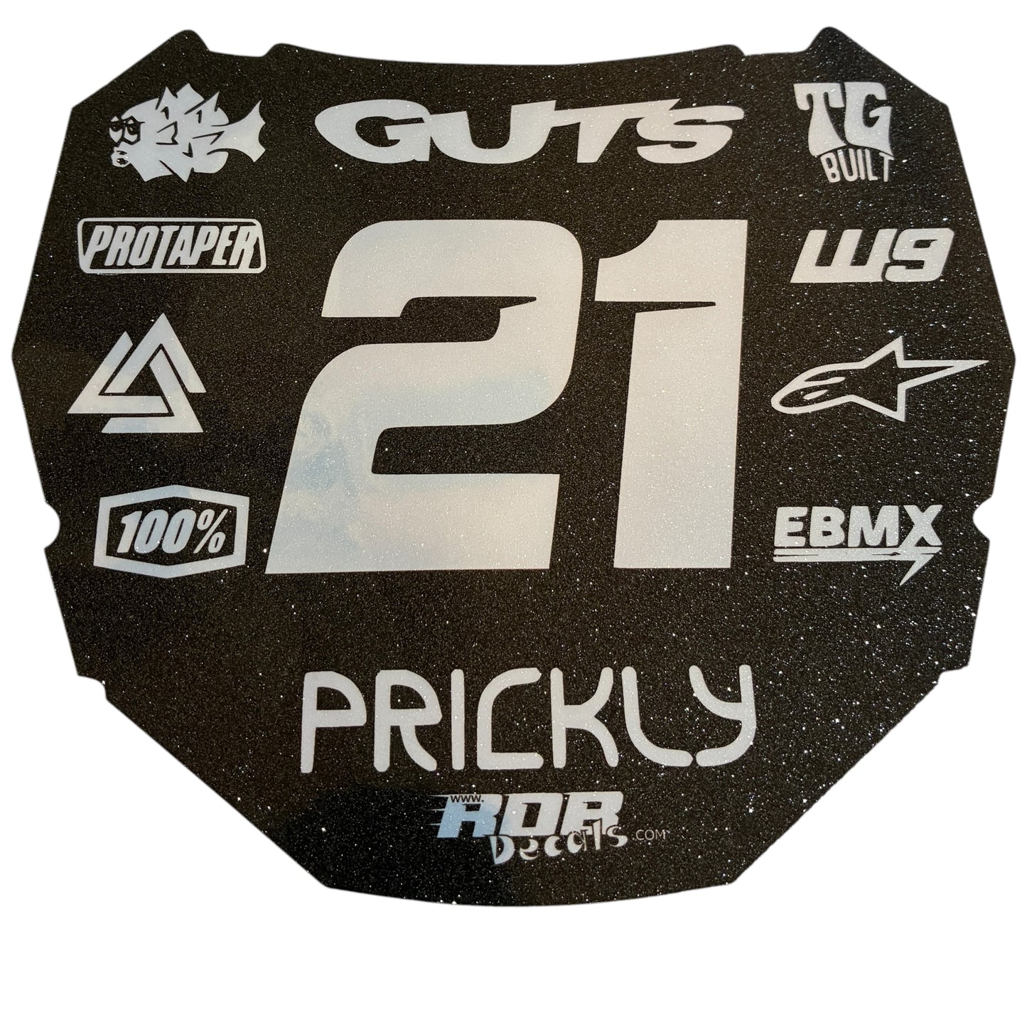 ODI Plate Decals - Metallics — 11 Logo Design