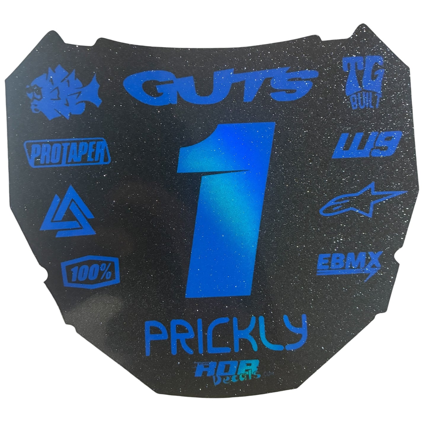 ODI Plate Decals - Metallics — 11 Logo Design