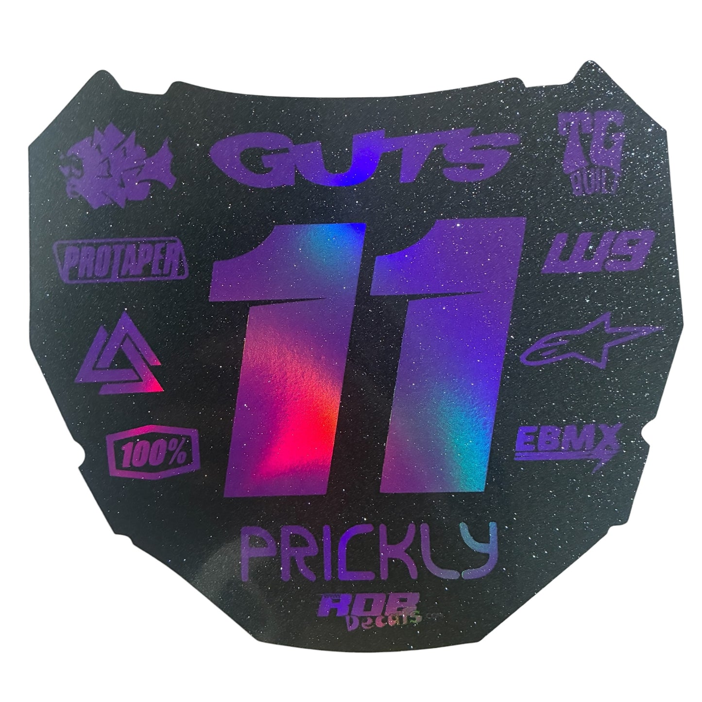 ODI Plate Decals - Metallics — 11 Logo Design