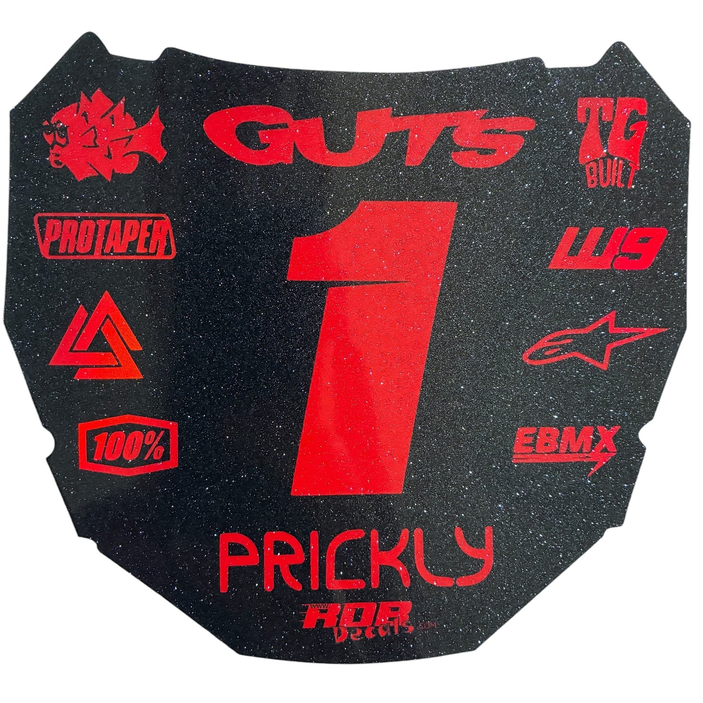 ODI Plate Decals - Metallics — 11 Logo Design