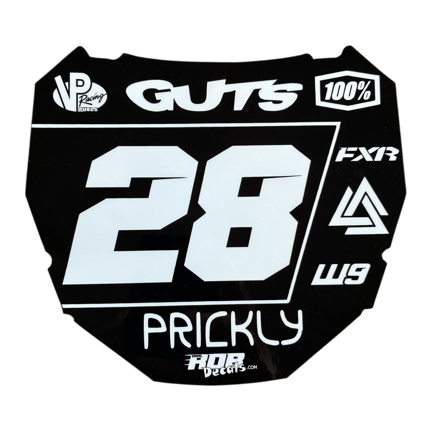 ODI Plate Decal-8 Logo Design #28