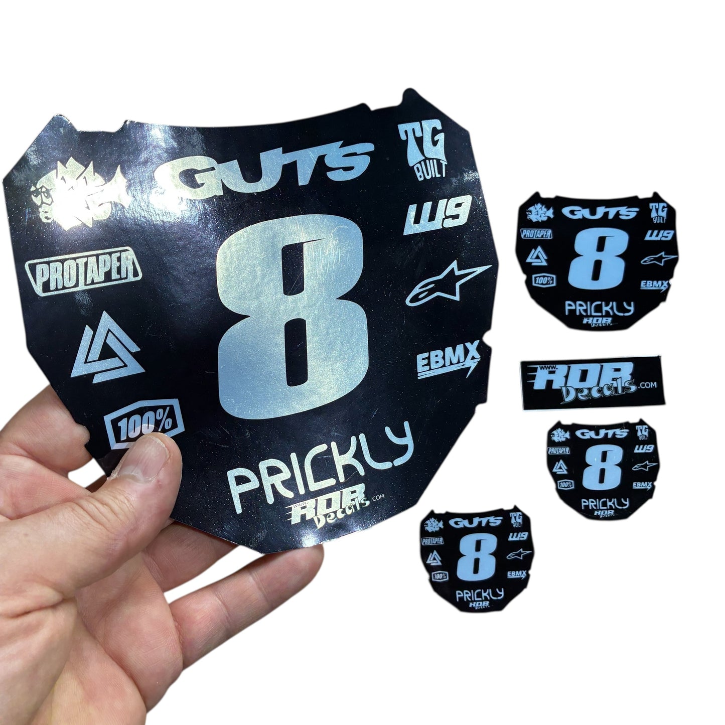 ODI Plate Decal 👉 Choose Number & Color — 11 Logo Design