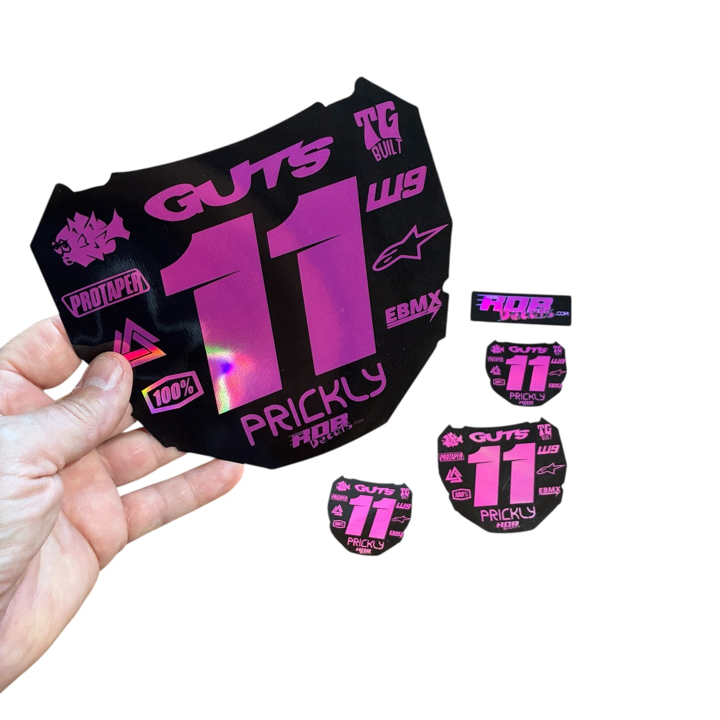 ODI Plate Decal 👉 Choose Number & Color — 11 Logo Design