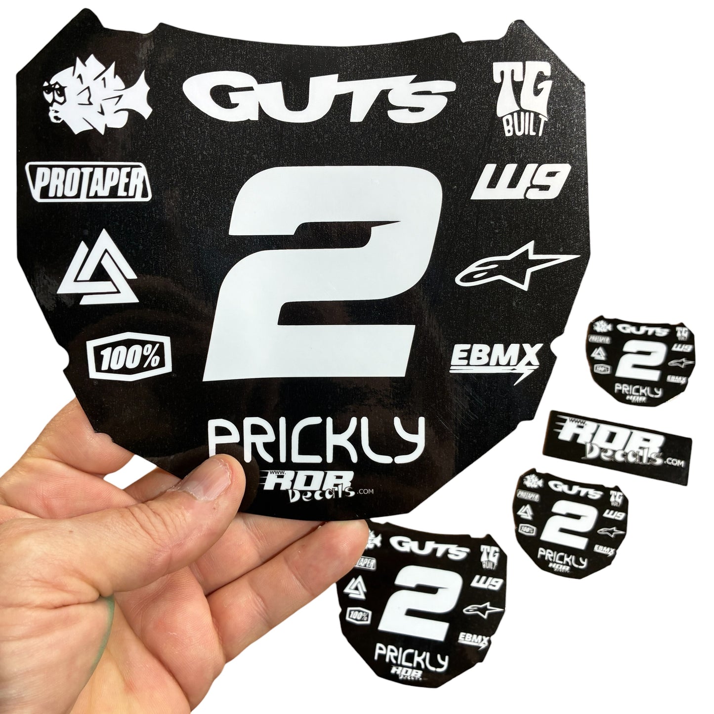 ODI Plate Decal 👉 Choose Number & Color — 11 Logo Design