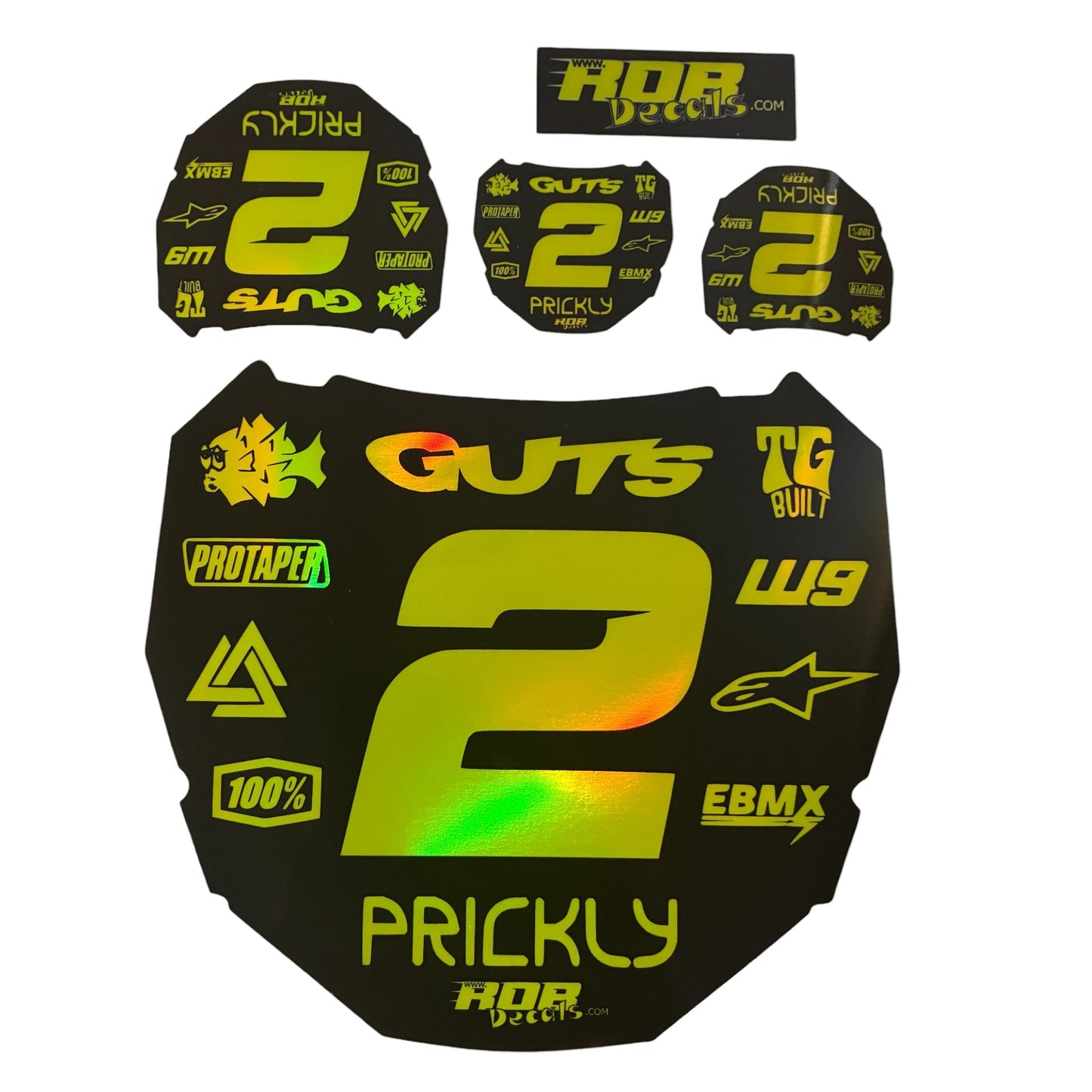 ODI Plate Decal 👉 Choose Number & Color — 11 Logo Design