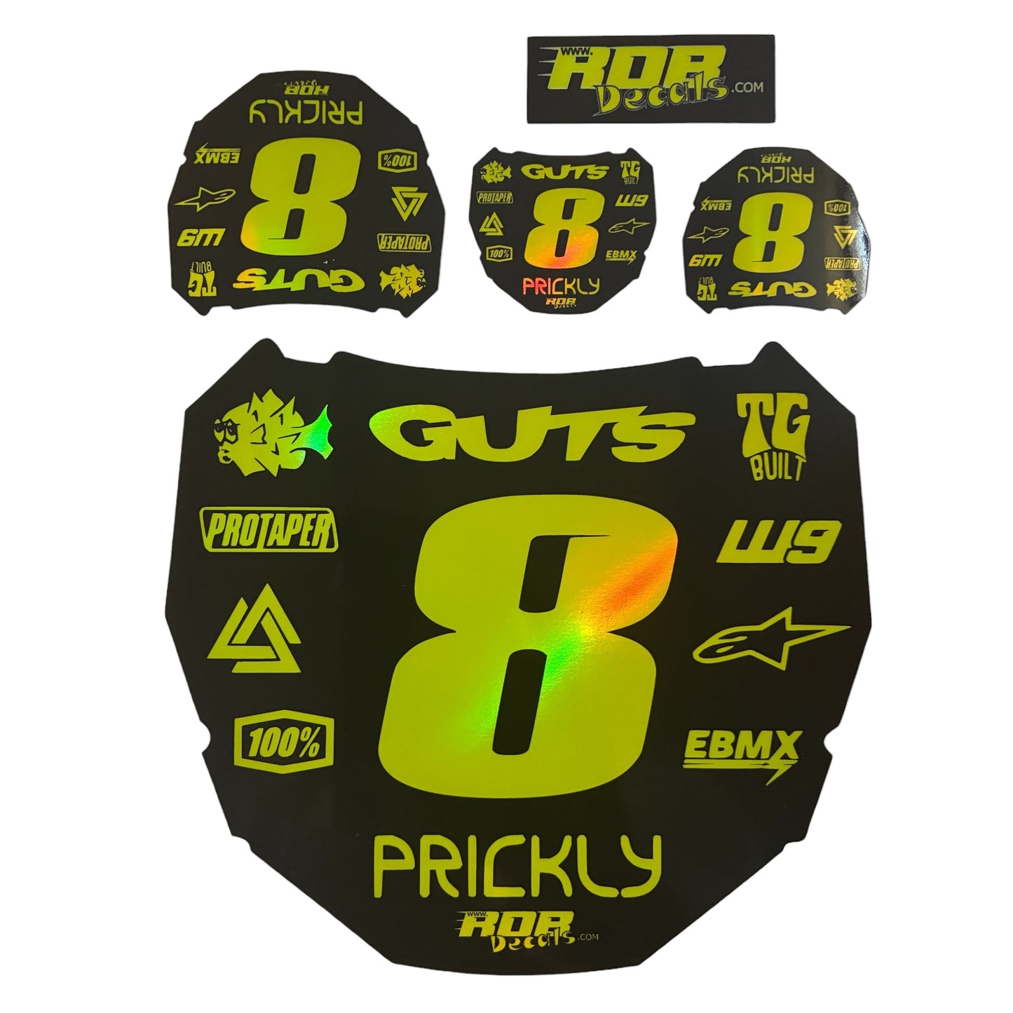 ODI Plate Decal 👉 Choose Number & Color — 11 Logo Design
