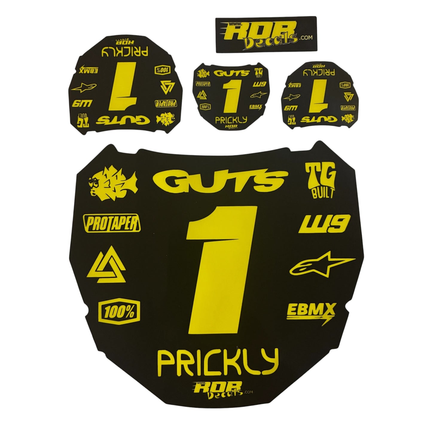 ODI Plate Decal 👉 Choose Number & Color — 11 Logo Design