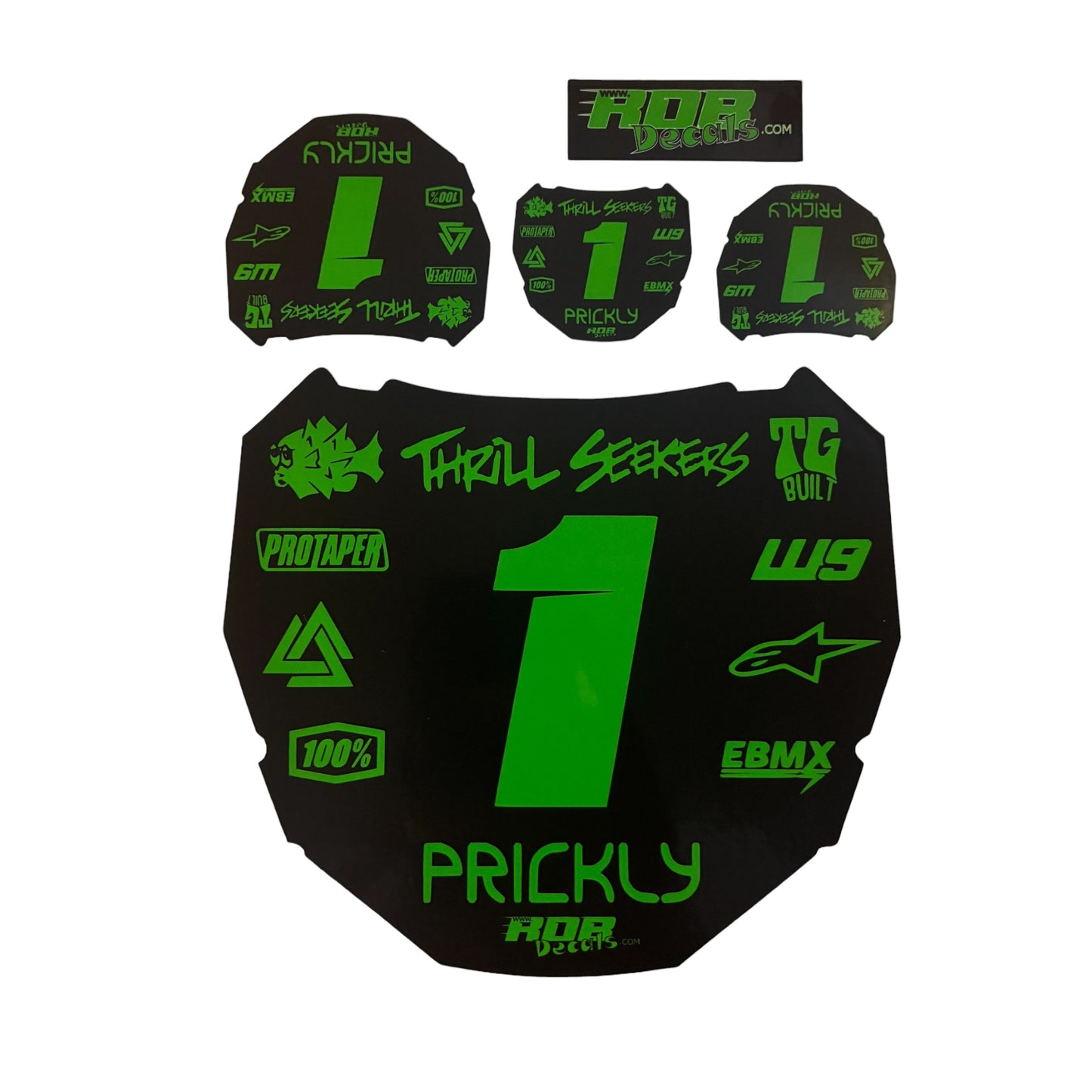 ODI Plate Decal 👉 Choose Number & Color — 11 Logo Design