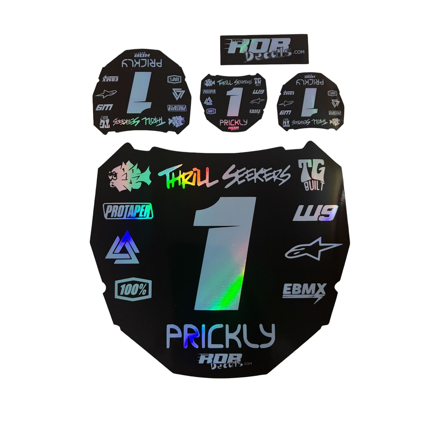 ODI Plate Decal 👉 Choose Number & Color — 11 Logo Design