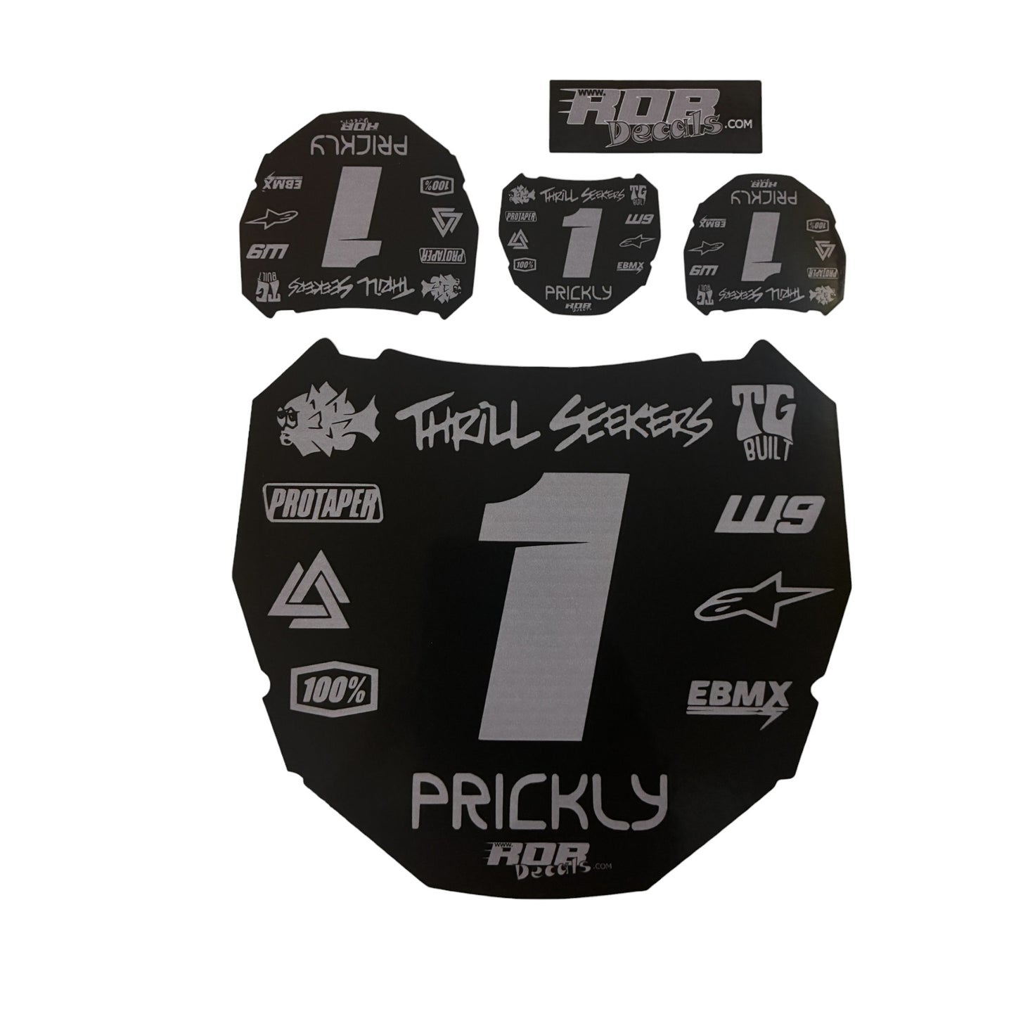 ODI Plate Decal 👉 Choose Number & Color — 11 Logo Design