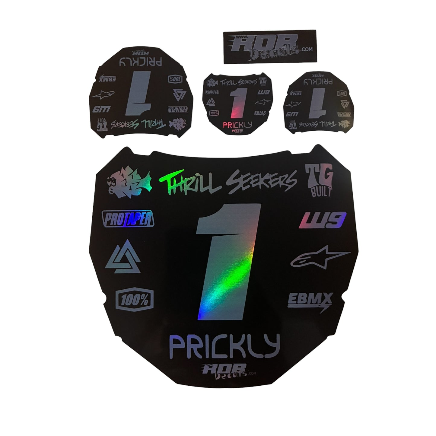 ODI Plate Decal 👉 Choose Number & Color — 11 Logo Design
